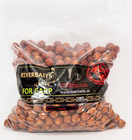 RIVERBAITS boilies FOR CARP Španiel 3kg / 24mm